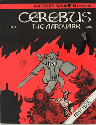 Goldin Comic Book Hall of Fame 2023 Inductee: Cerebus the Aardvark 1