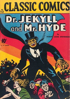 Classic Comics / Classics Illustrated #13 (1943): Very early horror comic book. Click for values