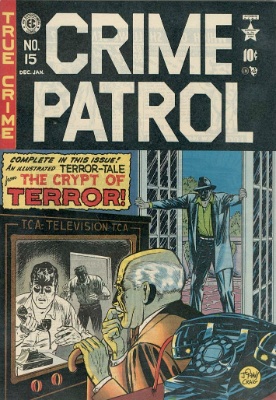 Crime Patrol #15 from EC Comics. Click for values