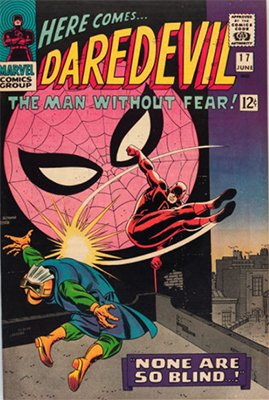 Daredevil #17 (July 1966): Team-Up With Spider-Man. Click for values