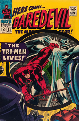 Click here to check the value of Daredevil Comic #22
