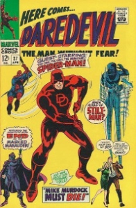 Daredevil: #9 most popular of Marvel Comics characters