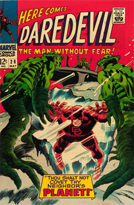 Click here to see the value of Daredevil #28