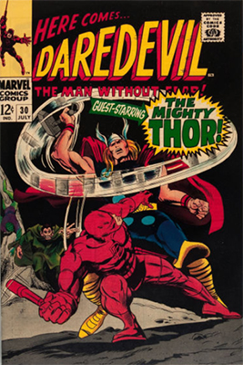 Click here to see the value of Daredevil #30 (Thor crossover)