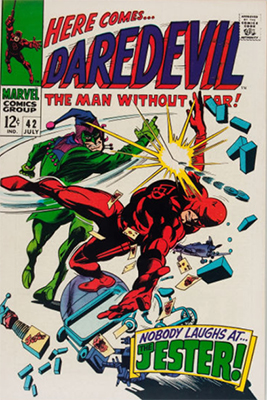 Daredevil #42. First Daredevil Appearance of Kilroy. Click for values