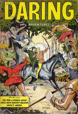 Daring Adventures / Approved Comics #6. Rare Matt Baker comic. Click for values