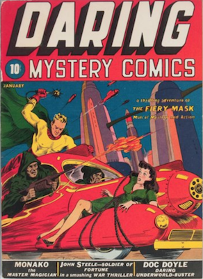 Daring Mystery Comics #1: All Daring Mystery issues are rare comic books that you will seldom see