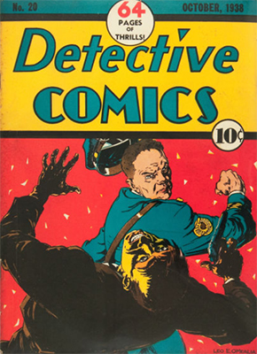 Detective Comics #20: Origin and First Appearance, Crimson Avenger. Click for values