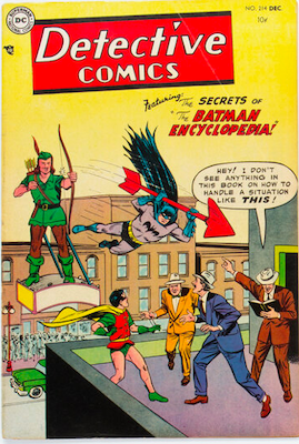 Detective Comics #214: Click Here for Values