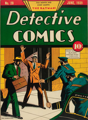 Detective Comics #28 (Jun 1939): Second Appearance of Batman. Click for values