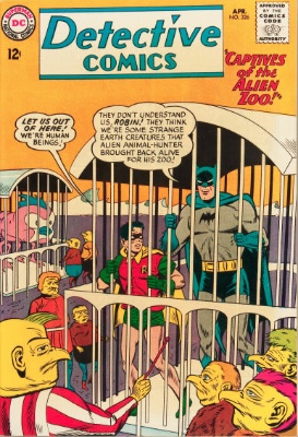 Detective Comics #326: "Death" of the Martian Manhunter. Click for value