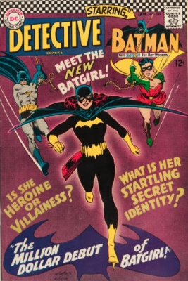 Barbara Gordon first appeared in Detective Comics #359. She later became Oracle in the 1987 Suicide Squad series. Click for value