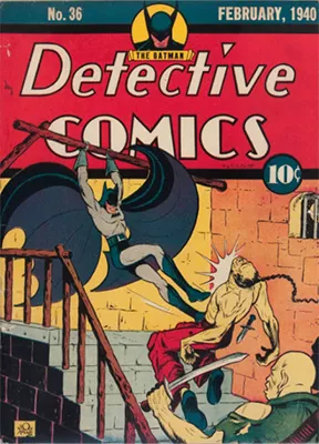 Detective Comics #36 (Feb 1940): First Appearance, Hugo Strange. Click for values