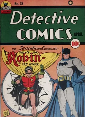 Detective Comics #38: Origin and first appearance of Robin, the Boy Wonder. Click for values