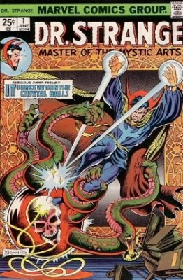 Doctor Strange #1, June 1974: Relaunched Title. Click for value