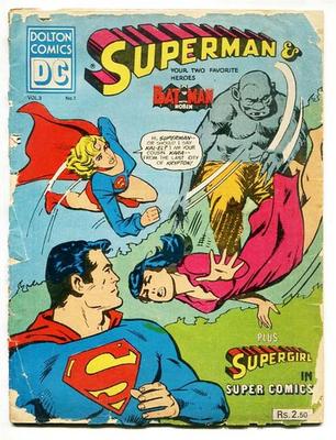 Dolton Comics of India Superman Batman vol.3 no.1 Value?