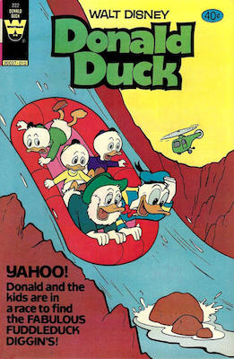 Donald Duck #222. Click for current values.