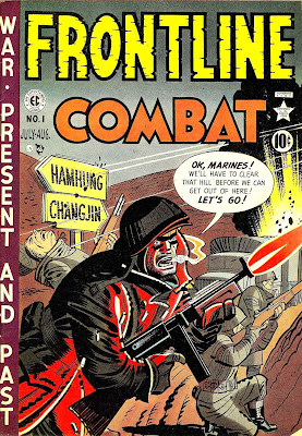 Frontline Combat #1 from EC Comics. Click for values