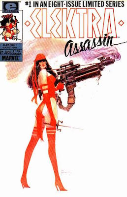 Elektra Assassin #1-8: First solo Elektra comics. Click for values