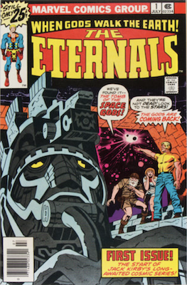 Eternals #1, 1st Appearance. Click for values