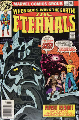 100 Hot Comics: Eternals 1. Click to buy a copy from Goldin