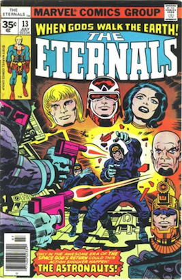 Eternals comic #13 exists as a 35c price variant. RARE! Click for more info