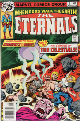 The Eternals Comics #2: 1st Ajak and The Celestials. Click for values