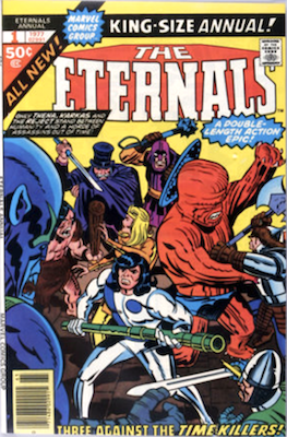 The Eternals Annual #1. Click for values