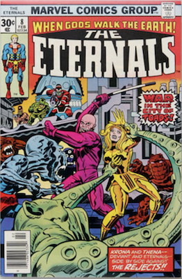 The Eternals #8. Click for values