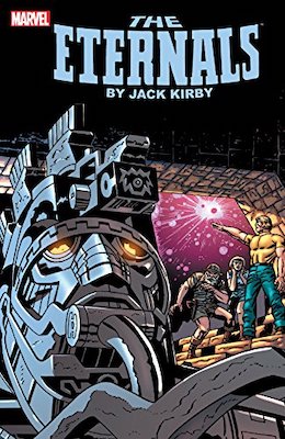 The Eternals Omnibus softcover volume 1. Click to buy from Amazon
