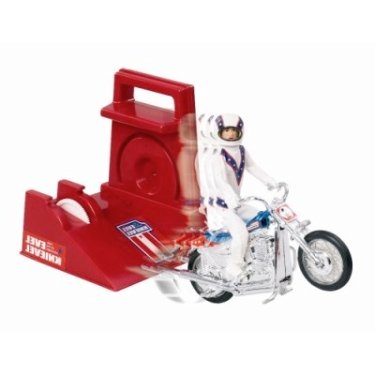 If Evel Knievel toys like this Stunt Cycle were a part of your childhood, then take a trip down memory lane