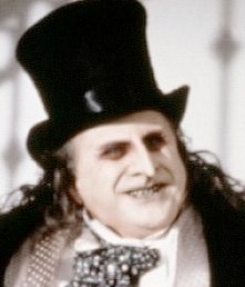 Danny Devito makes the Penguin his own in the dark Batman Returns movie