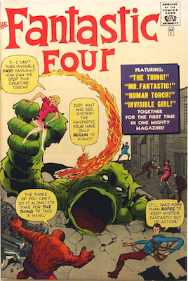 Fantastic Four #1 Golden Record Reprint from 1966. Click for value