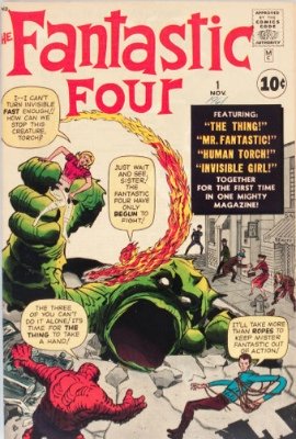 100 Hot Comics: Fantastic Four 1. Click to buy at Goldin