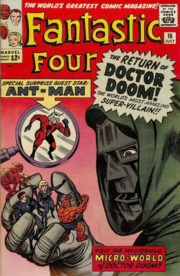 Fantastic Four #16: Ant-Man and Doctor Doom. Click to buy at Goldin