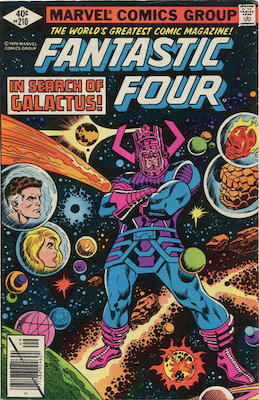 Fantastic Four #210: Click Here for Values
