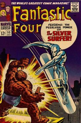 Fantastic Four #55: Click Here for Values