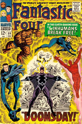 Fantastic Four #59: Click Here for Values