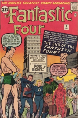 Fantastic Four #9. Click for values
