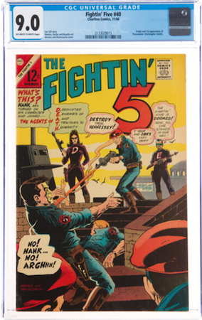You won't be spoiled for choice in high-grade examples of Fightin' Five #40. Buy the best you can find! Click to buy a copy from Goldin
