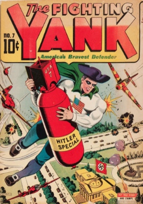 Fighting Yank Comics #7: First Appearance, the Grim Reaper. Click for values