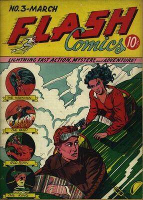 Flash Comics #3: Click Here for Values