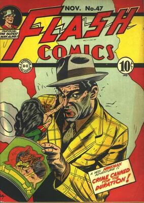 Flash Comics #47: Click Here for Values Flash Comics #47: Click Here for Values