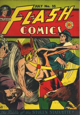 Flash Comics #55: Click Here for Values Flash Comics #55: Click Here for Values