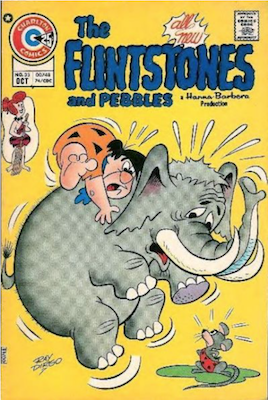 The Flintstones and Pebbles #33. Click for values.