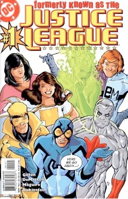 Origin and First Appearance, Super Buddies, Formerly Known as the Justice League #1, DC Comics, 2003. Click for value Origin and First Appearance, Super Buddies, Formerly Known as the Justice League #1, DC Comics, 2003. Click for value