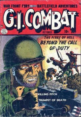 G.I. Combat comic issue 1 from 1952. Click for values