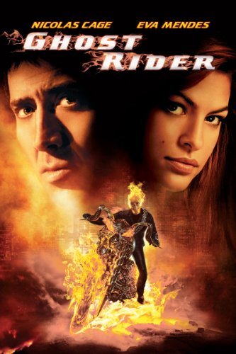 Ghost Rider the movie: not well-received by critics. Click to order from Amazon