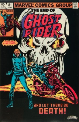 The final issue of Ghost Rider