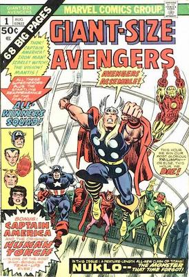 Giant-Size Avengers #1 (1974): Kang Marvel Comics appearance. Click for values